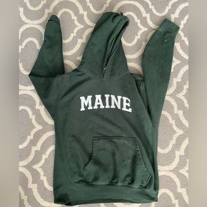 GREEN MAINE HOODIE